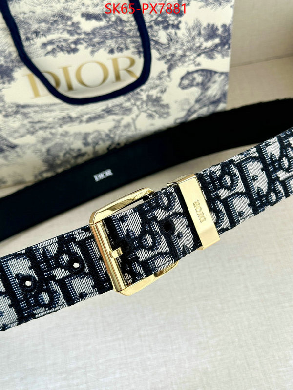 Belts-Dior online shop ID: PX7881 $: 65USD