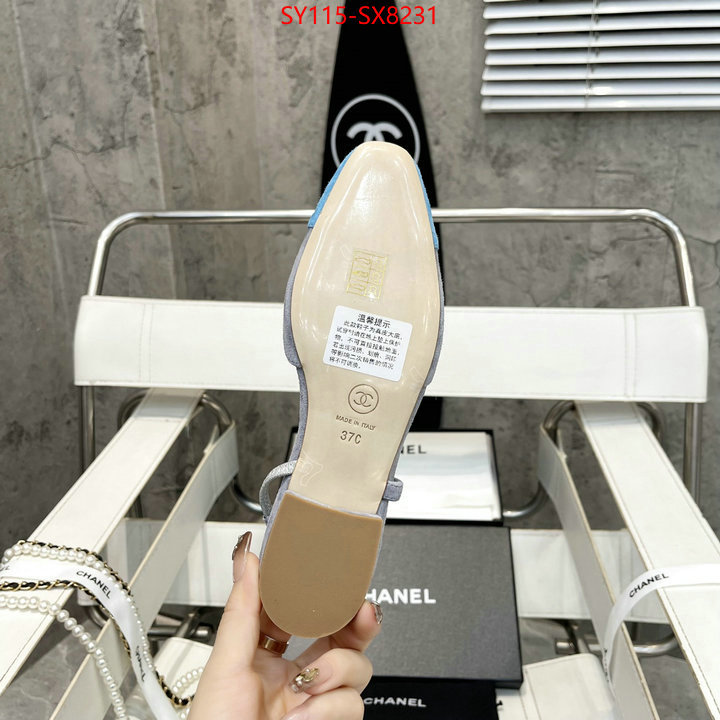 Women Shoes-Chanel buy 2024 replica ID: SX8231 $: 115USD