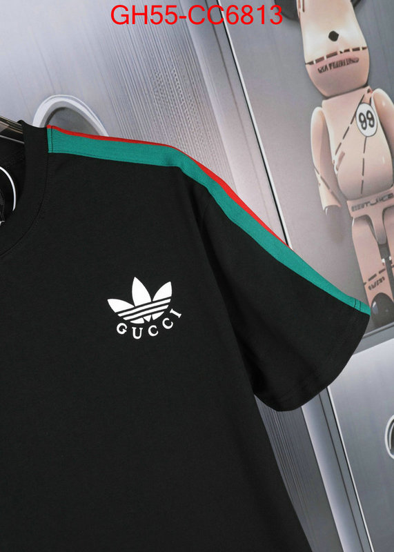 Clothing-Gucci aaaaa quality replica ID: CC6813 $: 55USD