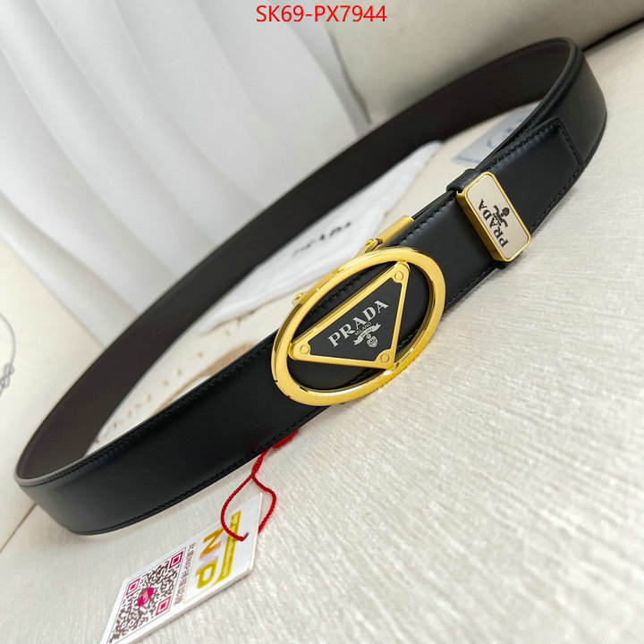 Belts-Prada best quality replica ID: PX7944 $: 69USD