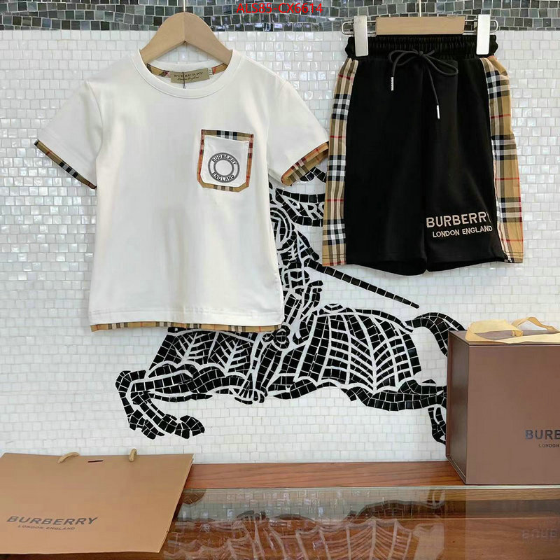 Kids clothing-Burberry sell online ID: CX6614 $: 85USD