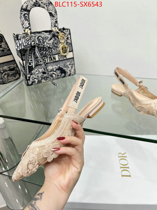 Women Shoes-Dior best quality fake ID: SX6543 $: 115USD