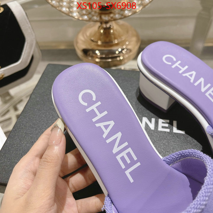 Women Shoes-Chanel top sale ID: SX6908 $: 105USD