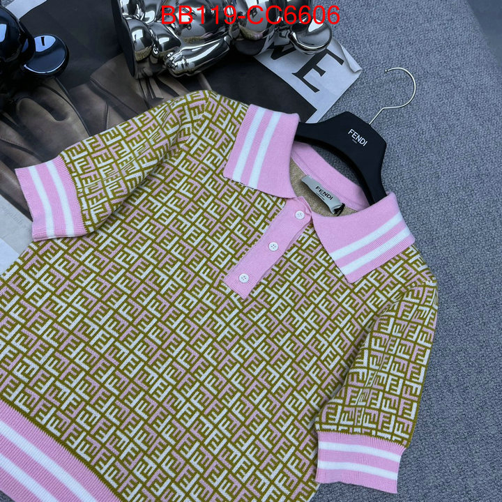 Clothing-Fendi first copy ID: CC6606 $: 119USD