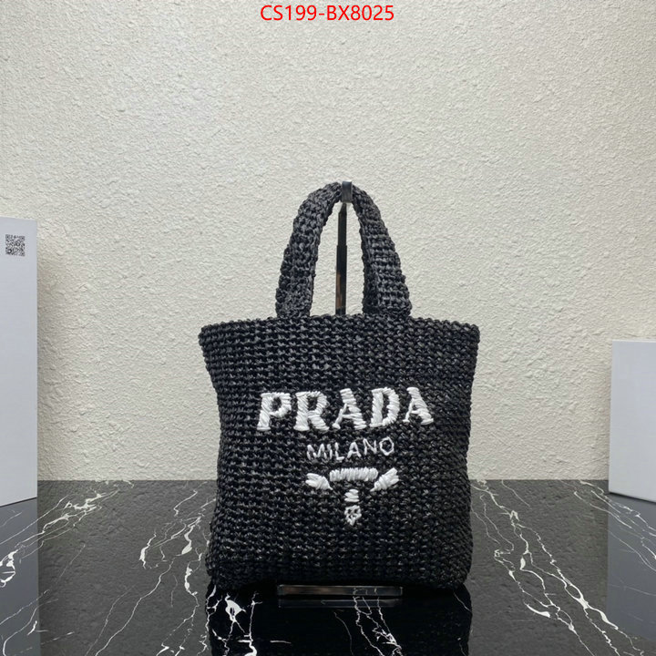 Prada Bags(TOP)-Handbag- good ID: BX8025 $: 199USD,