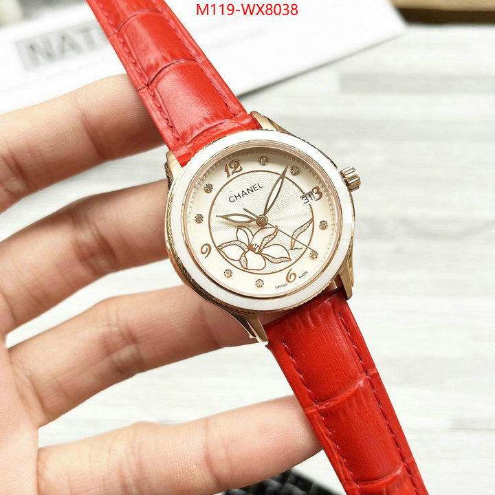 Watch(4A)-Chanel same as original ID: WX8038 $: 119USD