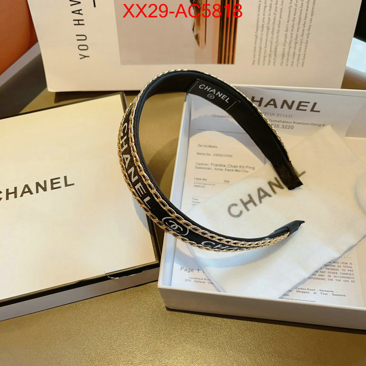 Hair band-Chanel quality replica ID: AC5818 $: 29USD
