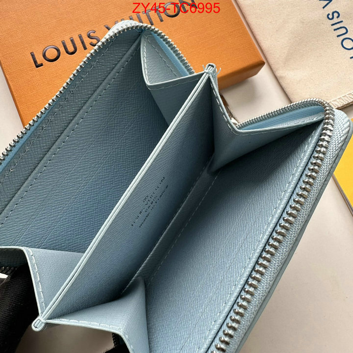 LV Bags(4A)-Wallet what's the best to buy replica ID: TC6995 $: 45USD,