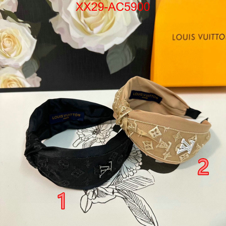 Hair band-LV sell online luxury designer ID: AC5900 $: 29USD