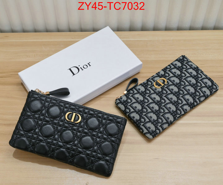 Dior Bags(4A)-Wallet- where to find best ID: TC7032 $: 45USD,