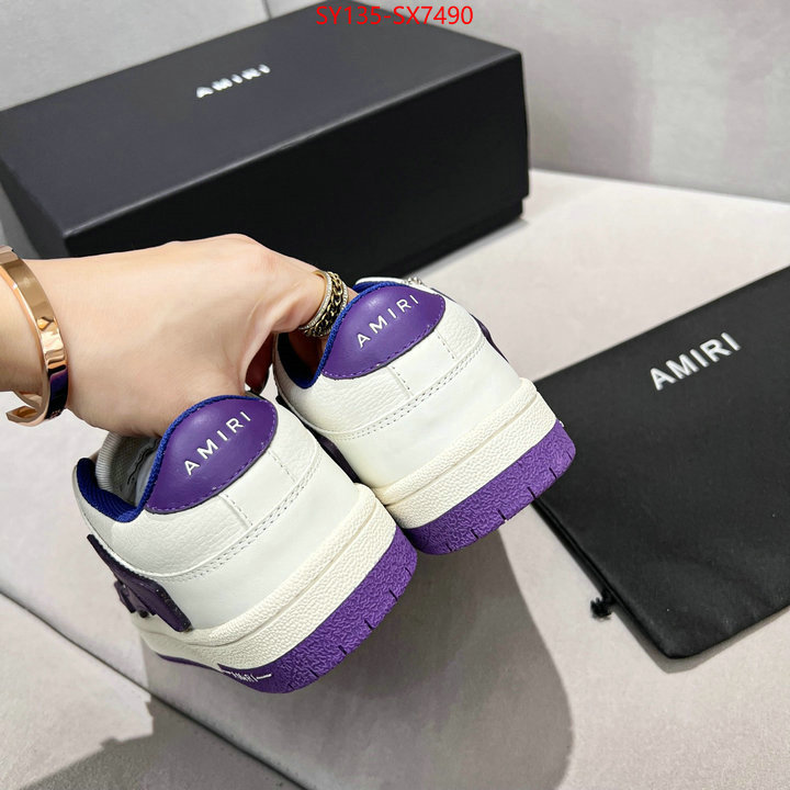 Men Shoes-AMIRI aaaaa+ replica designer ID: SX7490 $: 135USD