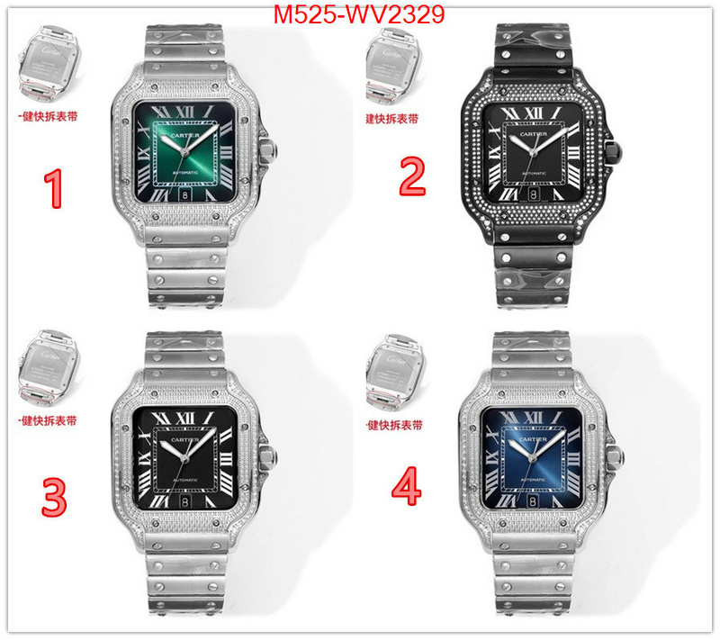 Watch(TOP)-Cartier best replica new style ID: WV2329 $: 525USD