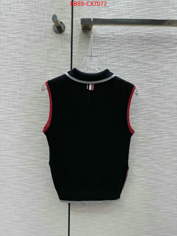 Clothing-Thom Browne for sale cheap now ID: CX7072 $: 89USD