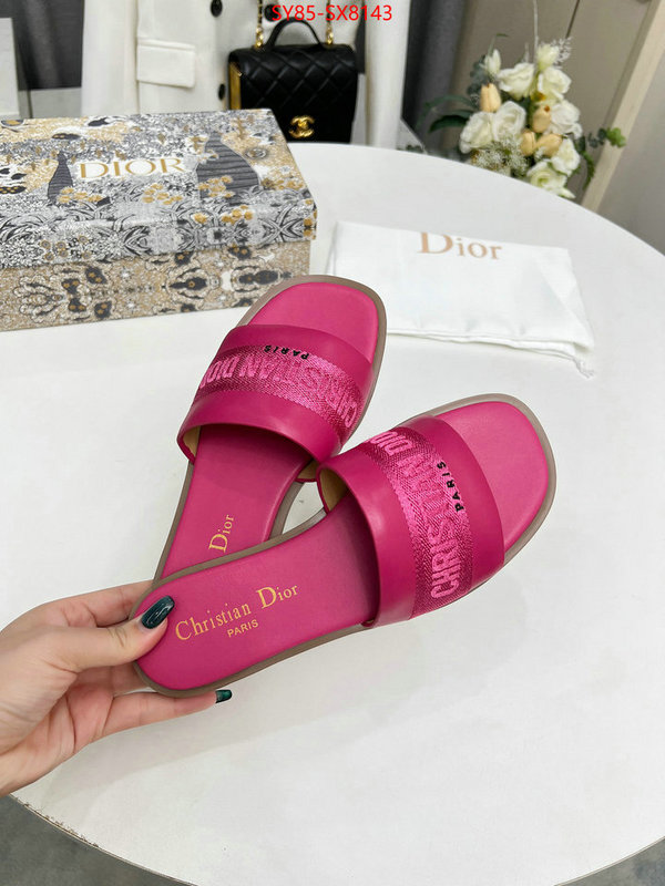 Women Shoes-Dior replica how can you ID: SX8143 $: 85USD