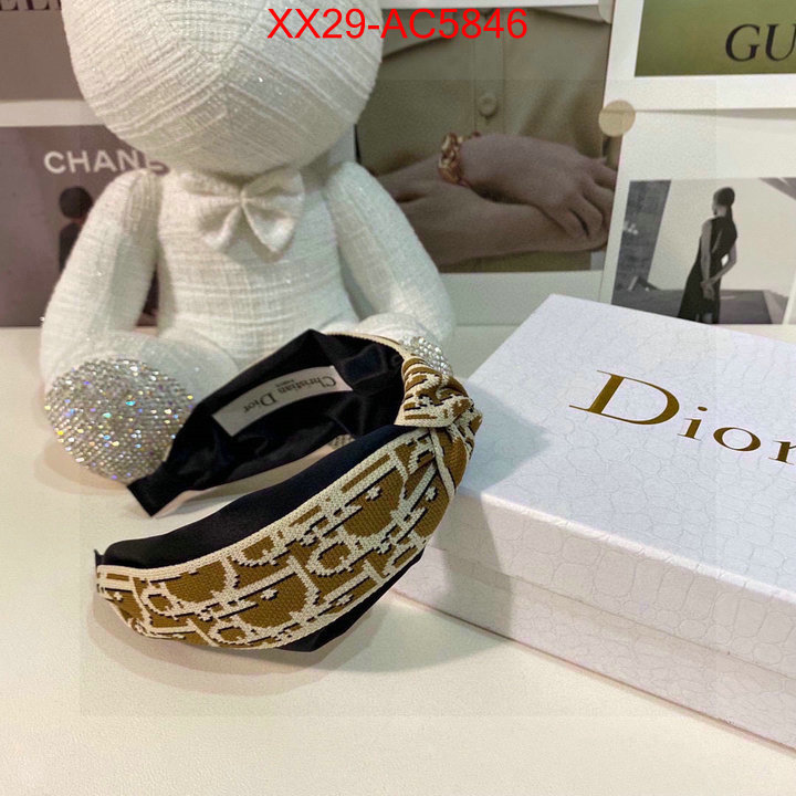 Hair band-Dior mirror copy luxury ID: AC5846 $: 29USD