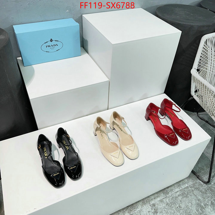 Women Shoes-Prada buying replica ID: SX6788 $: 119USD