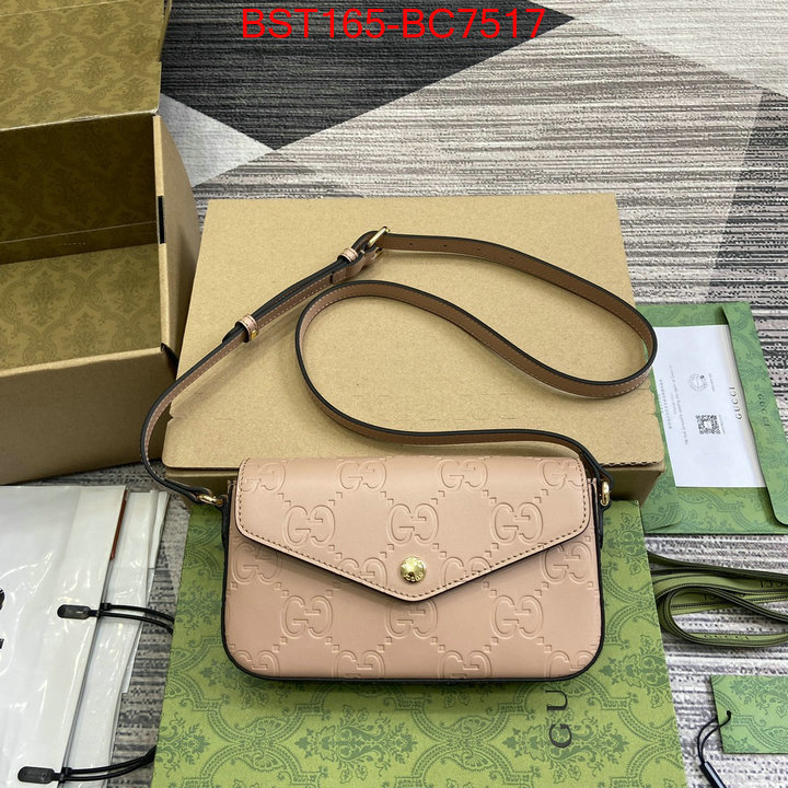 Gucci Bags(TOP)-Crossbody- where to buy high quality ID: BC7517 $: 165USD,