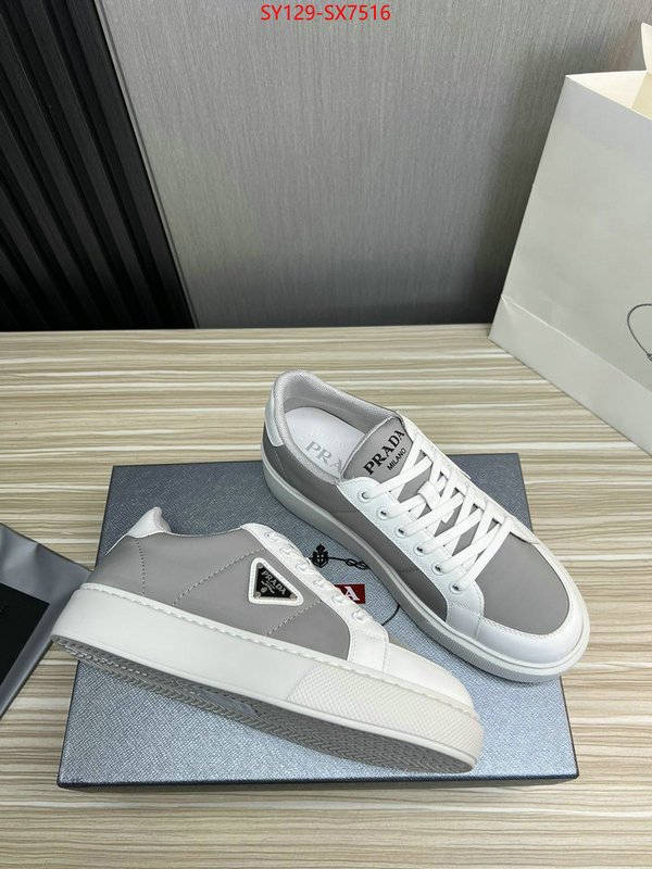 Men shoes-Prada outlet sale store ID: SX7516 $: 129USD