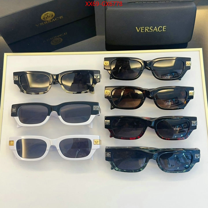 Glasses-Versace top 1:1 replica ID: GX6778 $: 69USD