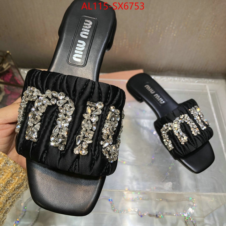 Women Shoes-Miu Miu buy first copy replica ID: SX6753 $: 115USD