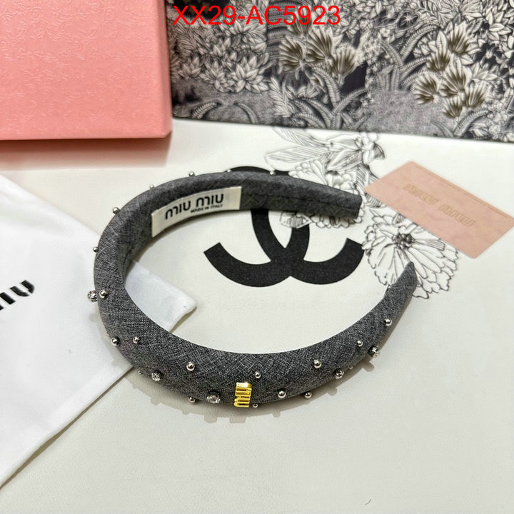 Hair band-MIU MIU buy the best replica ID: AC5923 $: 29USD