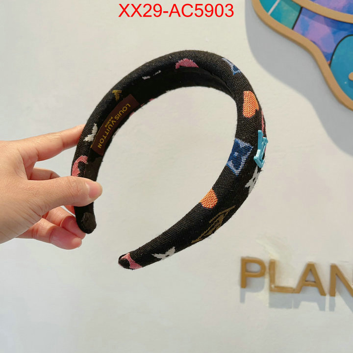 Hair band-LV 7 star quality designer replica ID: AC5903 $: 29USD