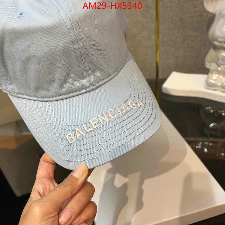 Cap(Hat)-Balenciaga aaaaa class replica ID: HX5340 $: 29USD