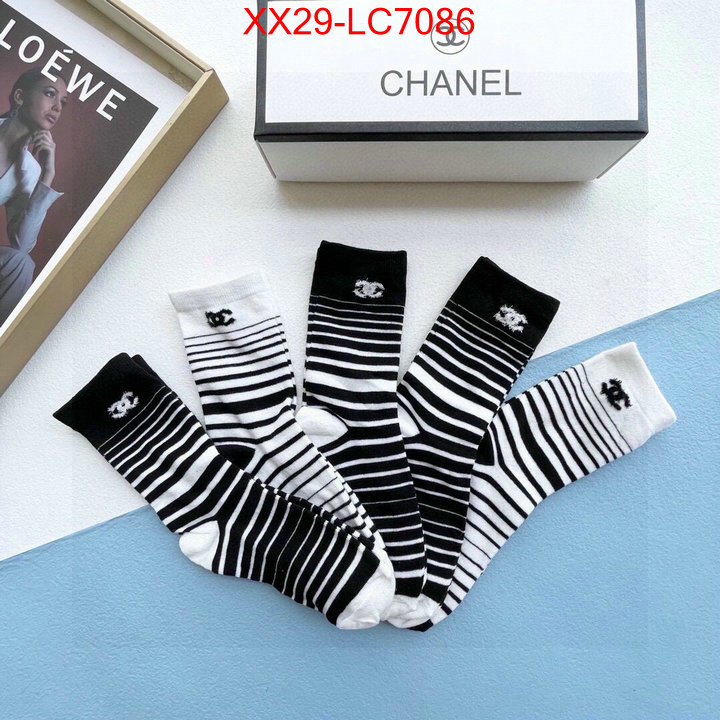 Sock-Chanel designer 1:1 replica ID: LC7086 $: 29USD