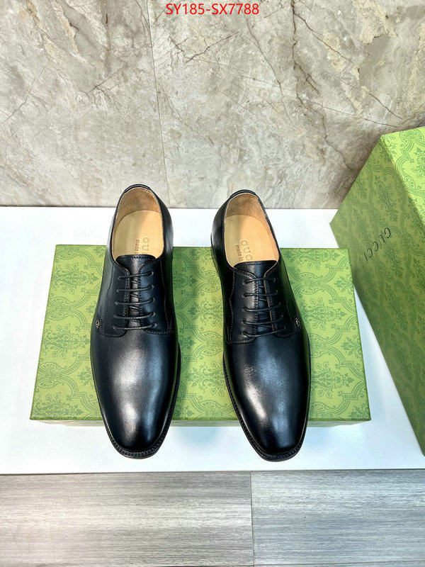 Men Shoes-Gucci luxury fake ID: SX7788 $: 185USD