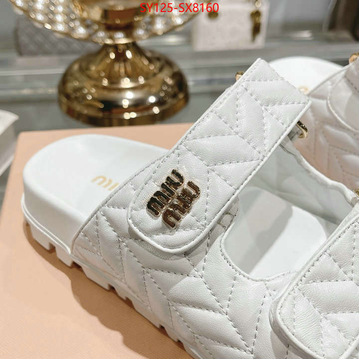 Women Shoes-Miu Miu is it illegal to buy ID: SX8160 $: 125USD