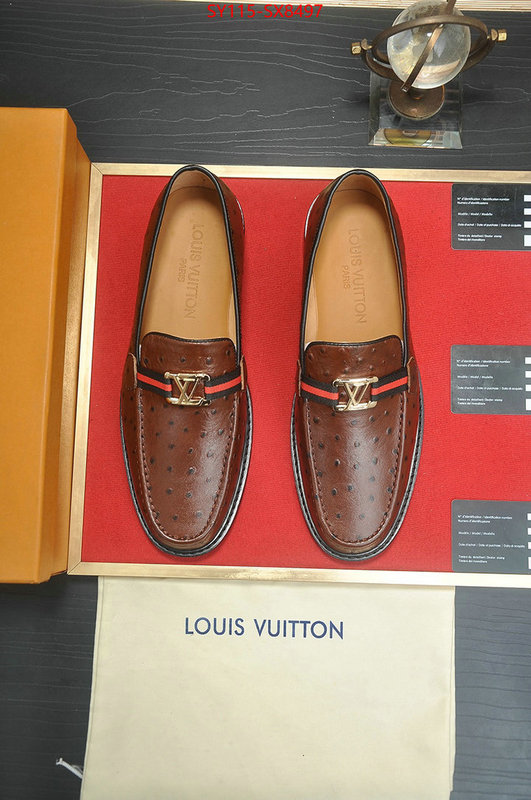 Men Shoes-LV wholesale imitation designer replicas ID: SX8497 $: 115USD