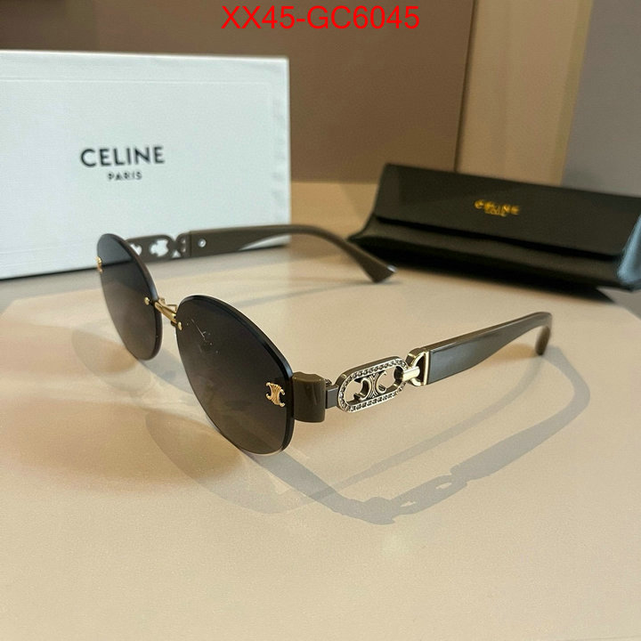 Glasses-CELINE is it illegal to buy ID: GC6045 $: 45USD