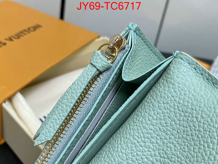 LV Bags(TOP)-Wallet where to buy replicas ID: TC6717 $: 69USD,
