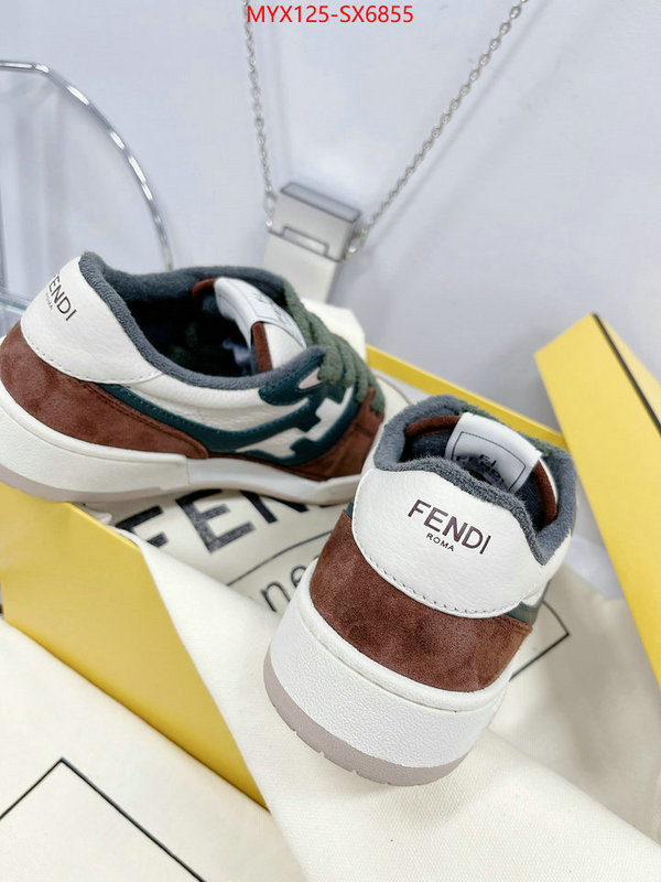 Men Shoes-Fendi best replica 1:1 ID: SX6855 $: 125USD