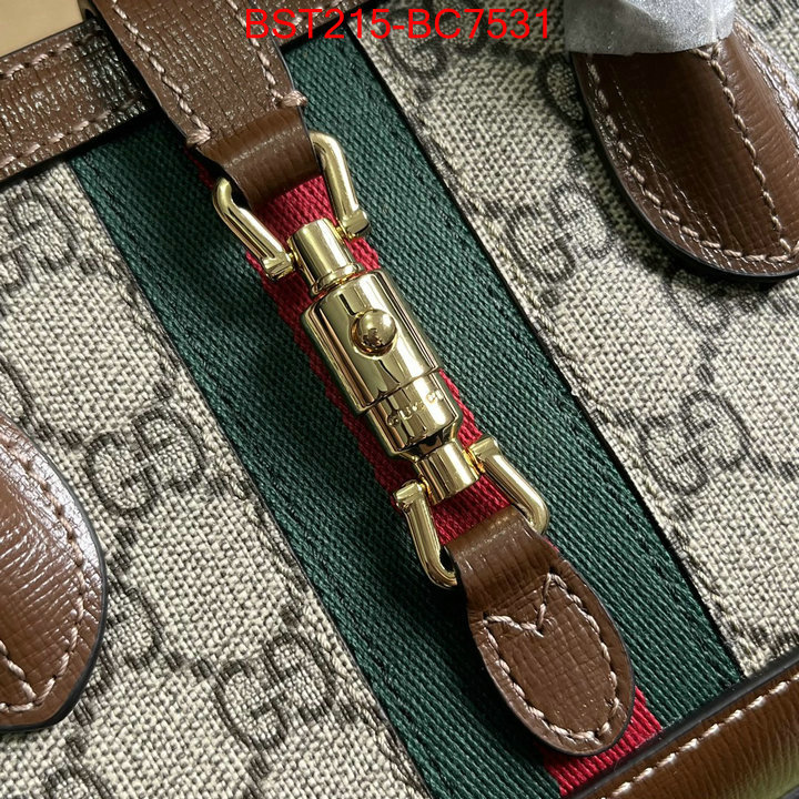 Gucci Bags(TOP)-Handbag- 2024 replica ID: BC7531 $: 215USD,