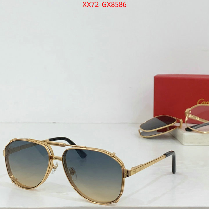 Glasses-Cartier buy 1:1 ID: GX8586 $: 72USD