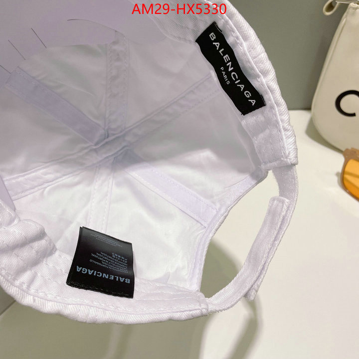 Cap(Hat)-Balenciaga cheap wholesale ID: HX5330 $: 29USD