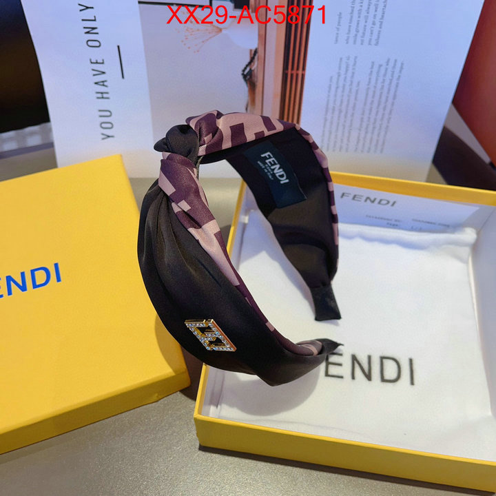 Hair band-Fendi can you buy knockoff ID: AC5871 $: 29USD