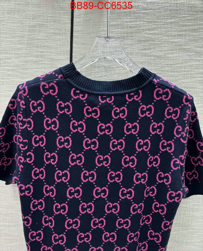 Clothing-Gucci perfect quality ID: CC6535 $: 89USD