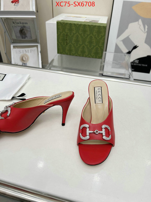 Women Shoes-Gucci 2024 replica wholesale cheap sales online ID: SX6708 $: 75USD