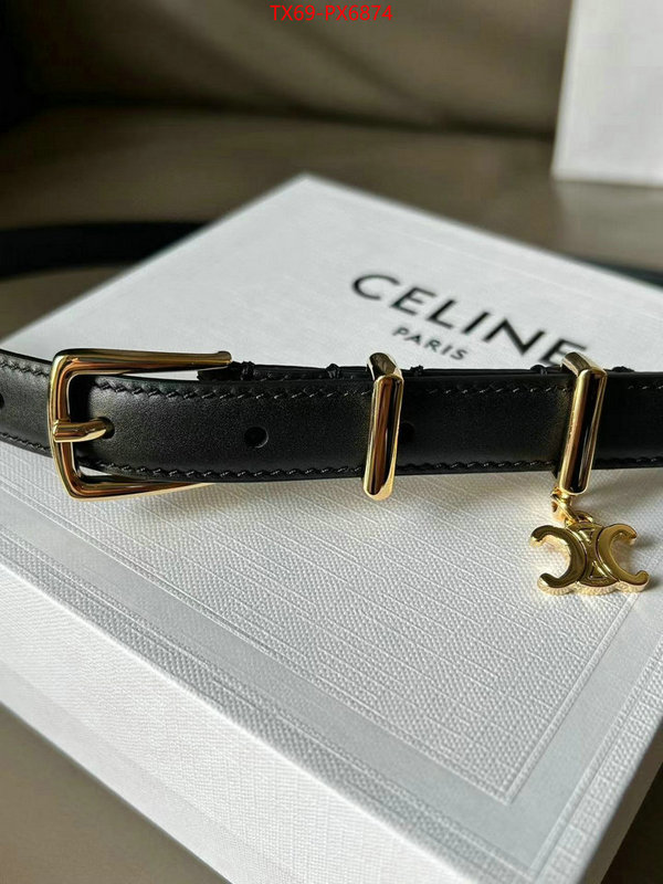 Belts-CELINE where quality designer replica ID: PX6874 $: 69USD