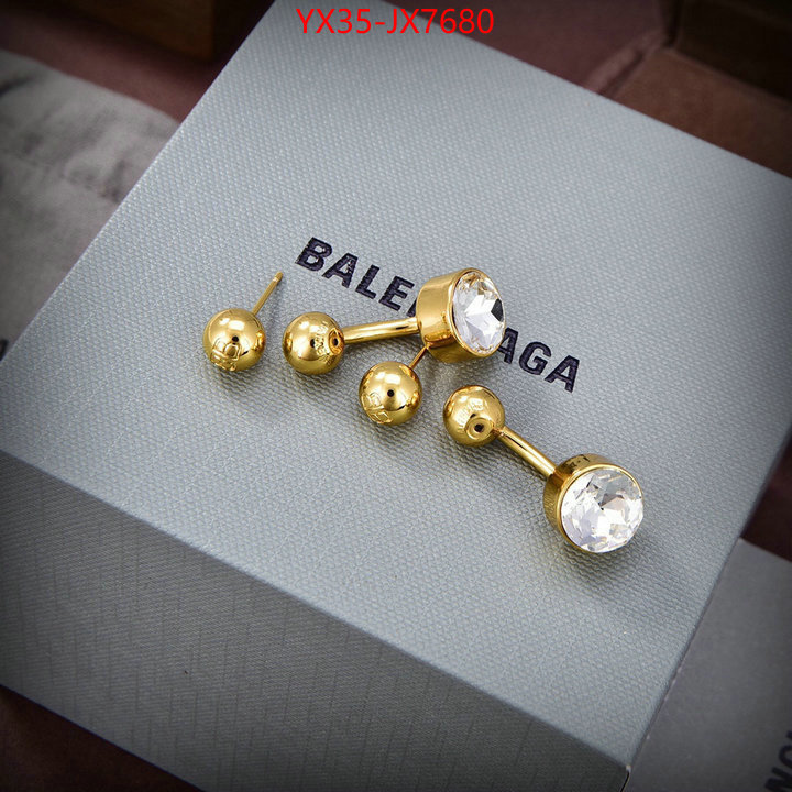 Jewelry-Balenciaga mirror quality ID: JX7680 $: 35USD