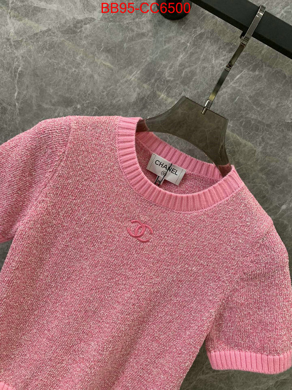 Clothing-Chanel replica aaaaa+ designer ID: CC6500 $: 95USD