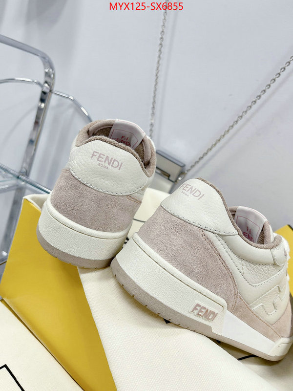 Men Shoes-Fendi best replica 1:1 ID: SX6855 $: 125USD