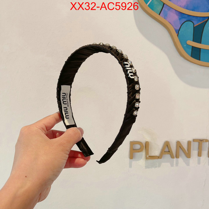 Hair band-MIU MIU buy ID: AC5926 $: 32USD