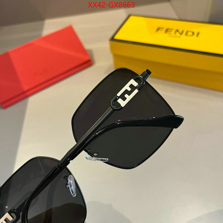 Glasses-Fendi wholesale replica ID: GX8663 $: 42USD