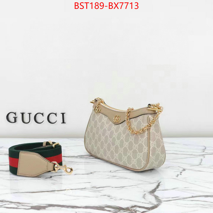 Gucci Bags(TOP)-Handbag- replica best ID: BX7713 $: 189USD,