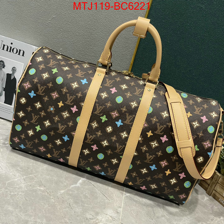 LV Bags(4A)-Keepall BandouliRe 45-50- supplier in china ID: BC6221 $: 119USD,