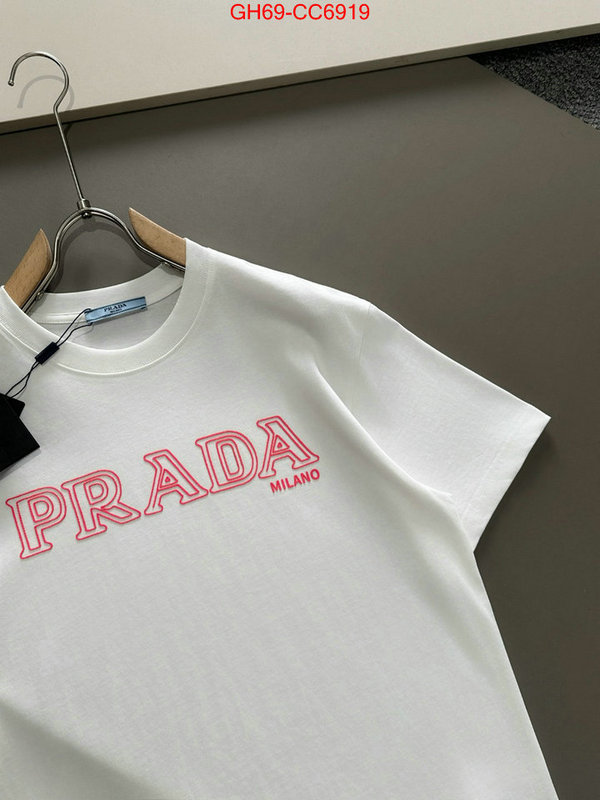 Clothing-Prada replica designer ID: CC6919 $: 69USD