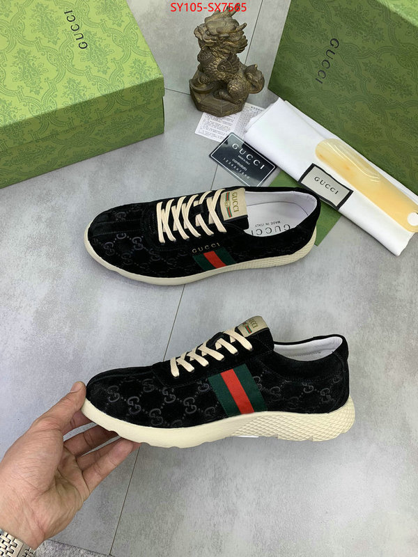 Men Shoes-Gucci 1:1 clone ID: SX7565 $: 105USD